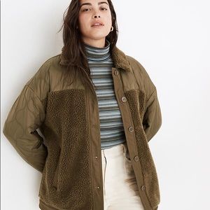 Madewell Hybrid Sherpa Jacket